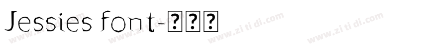 Jessies font字体转换